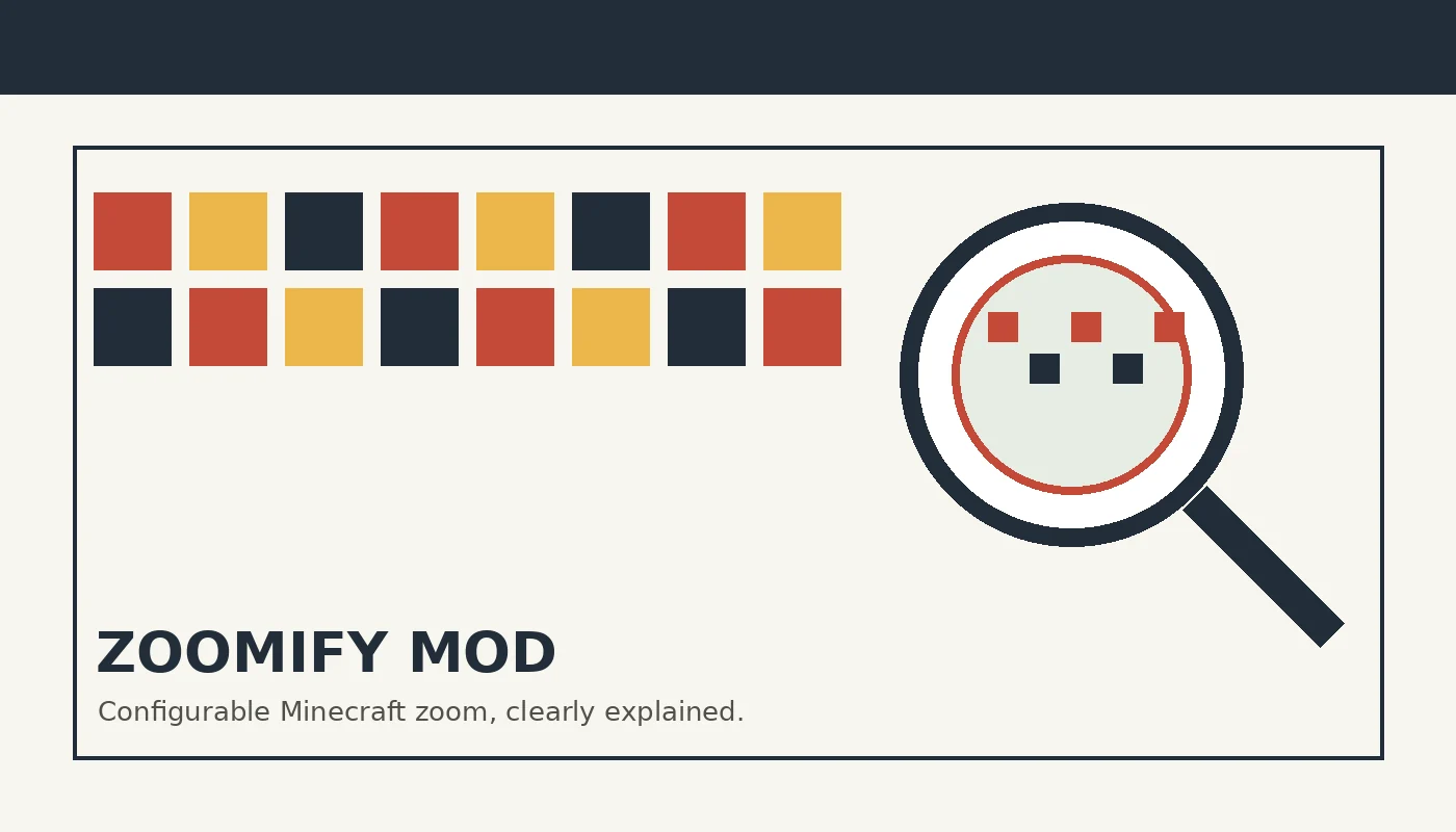 Zoomify Mod interface inspired visual