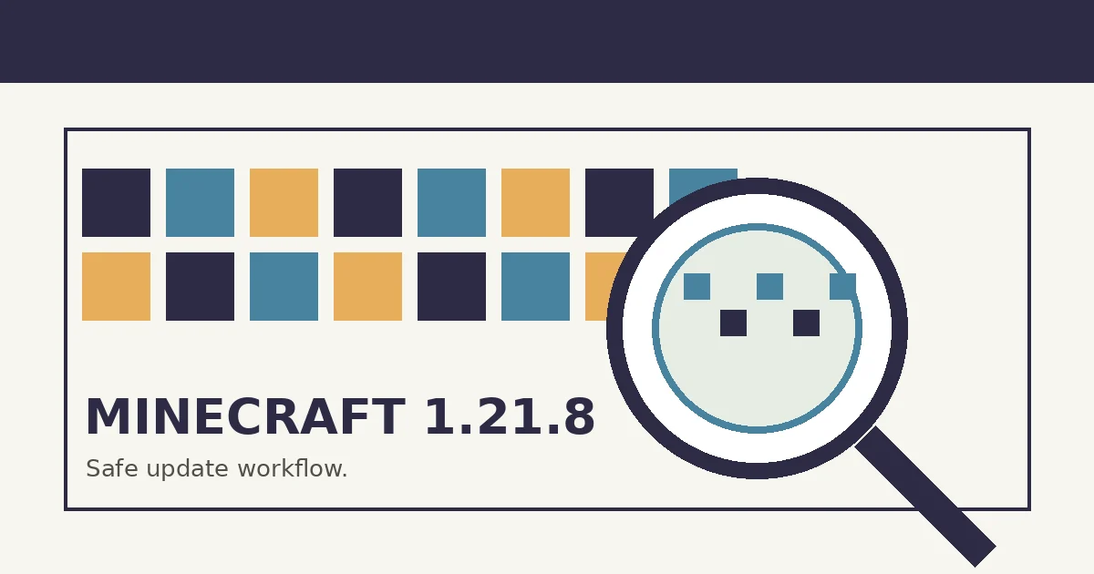 Zoomify Mod 1.21.8: A Safe Download and Update Checklist